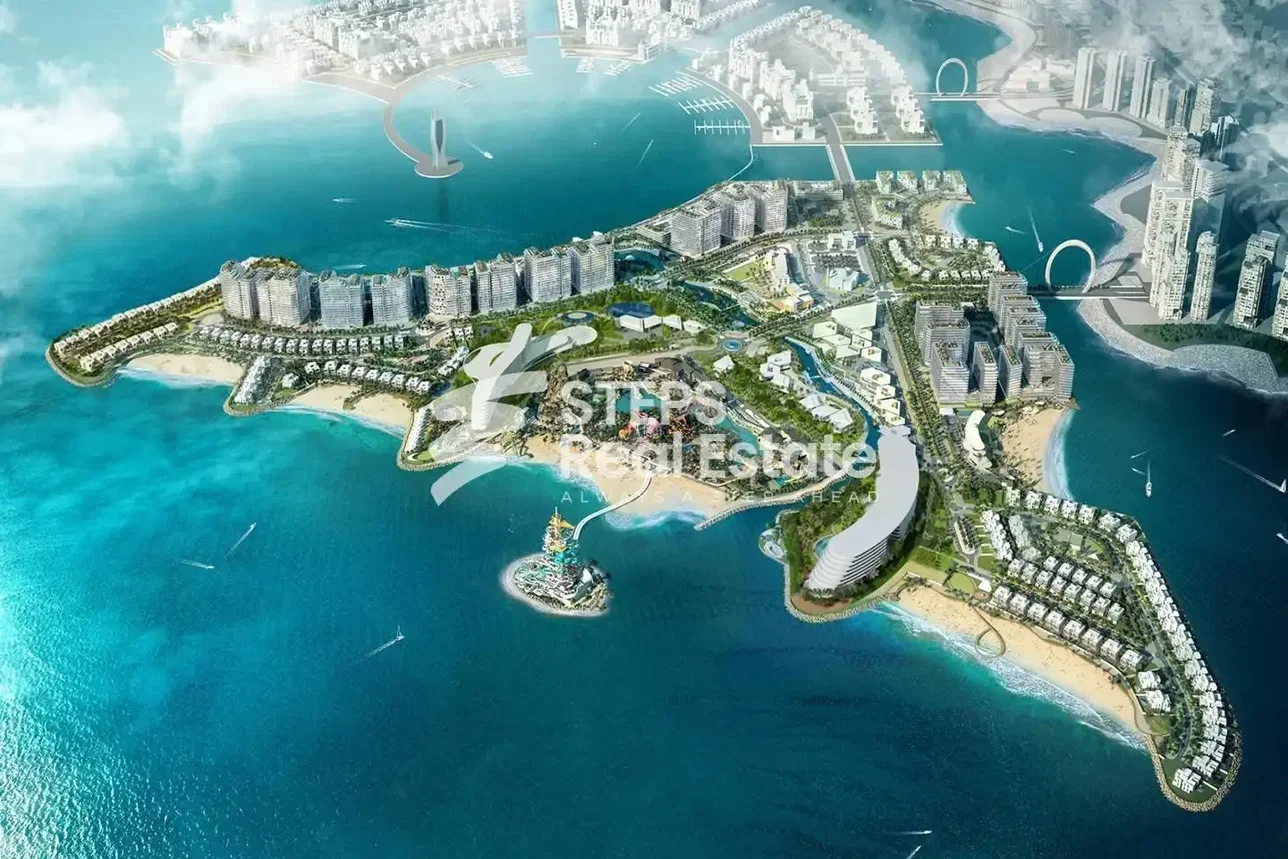 Lands For Sale in Lusail  - Qetaifan Island North  -Area Size 1,500 Square Meter