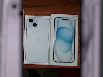 Apple  - iPhone 15  - Blue  - 128 GB  - Under Warranty
