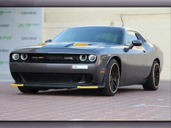Dodge  Challenger  R/T Scat Pack  2020  Automatic  28,000 Km  8 Cylinder  Rear Wheel Drive (RWD)  Coupe / Sport  Gray  With Warranty