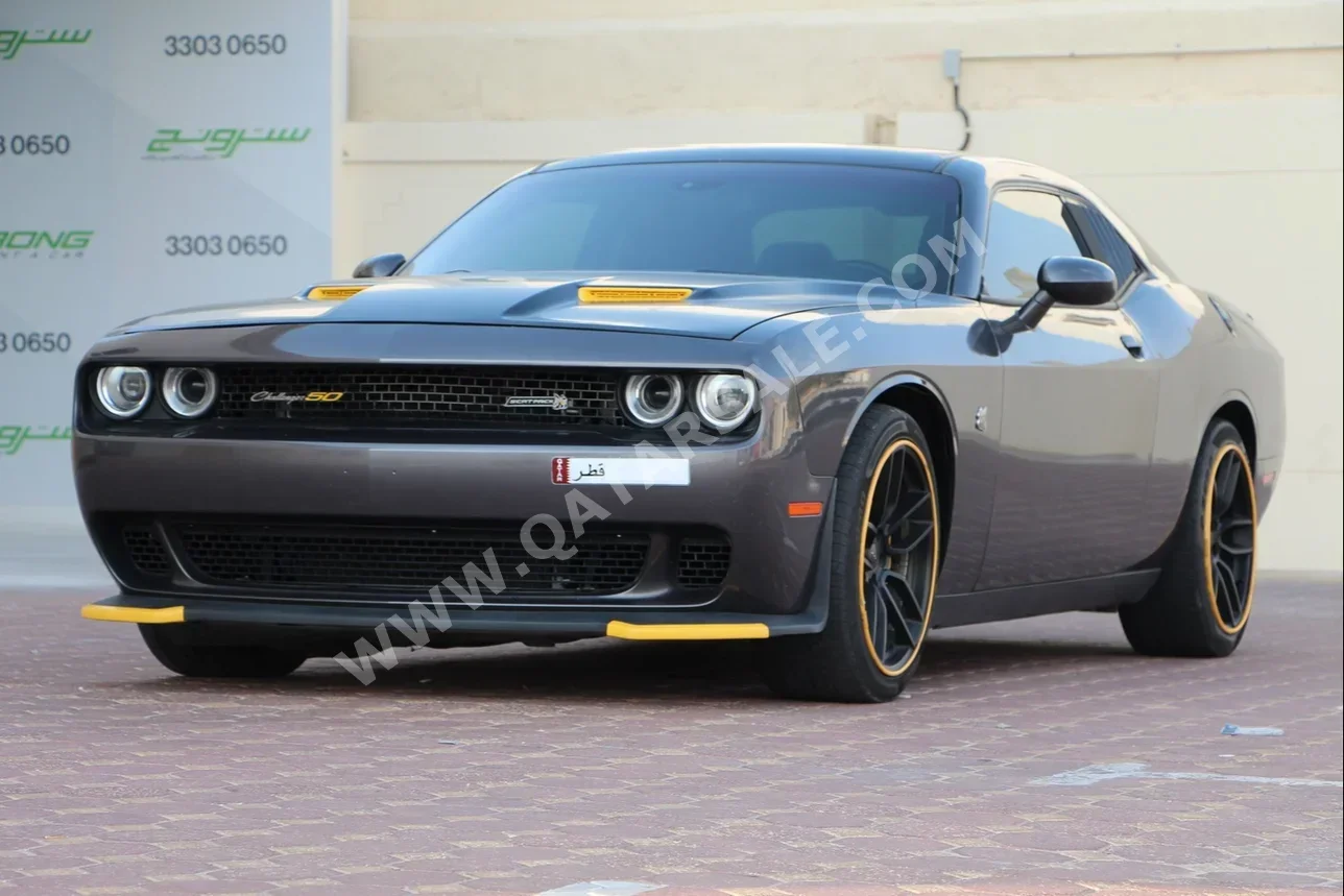 Dodge  Challenger  R/T Scat Pack  2020  Automatic  28,000 Km  8 Cylinder  Rear Wheel Drive (RWD)  Coupe / Sport  Gray  With Warranty