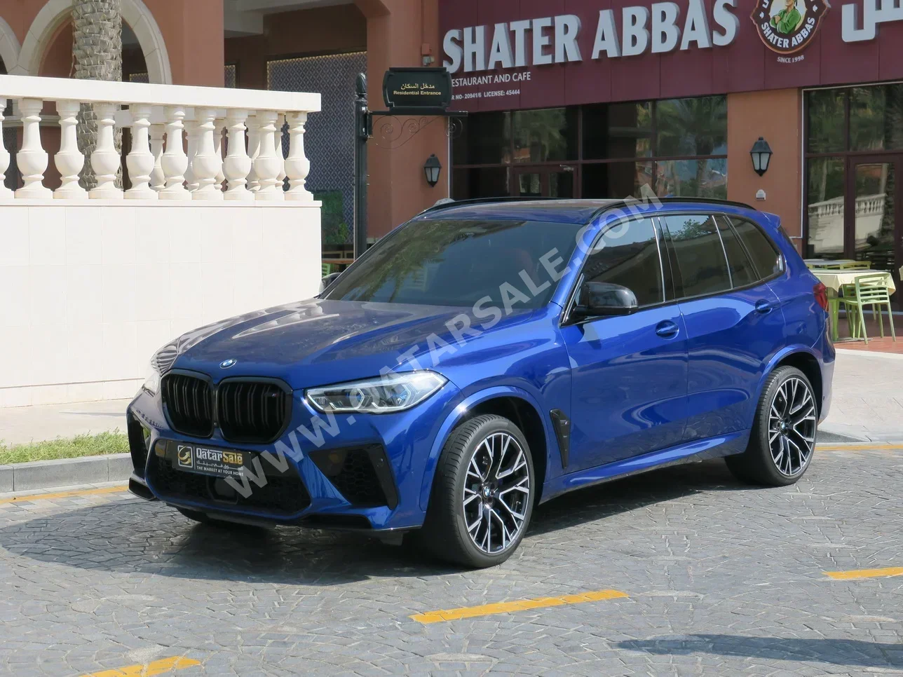 BMW  X-Series  X5 M Competition  2020  Automatic  60,000 Km  8 Cylinder  Four Wheel Drive (4WD)  SUV  Blue  With Warranty