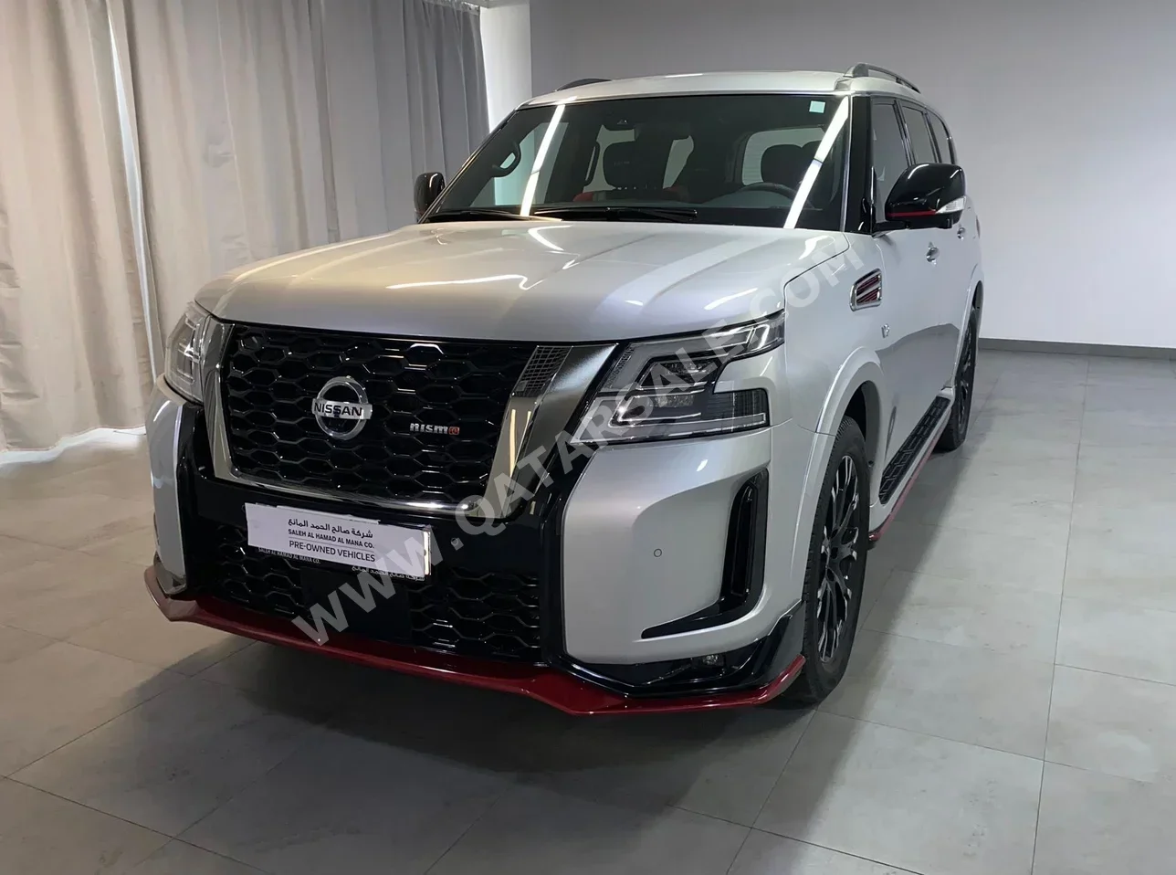 Nissan  Patrol  Nismo  2021  Automatic  21,000 Km  8 Cylinder  Four Wheel Drive (4WD)  SUV  Silver  With Warranty