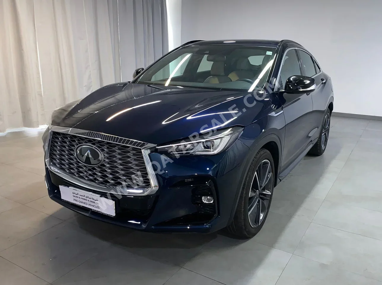 Infiniti  QX  55  2023  Automatic  12,000 Km  4 Cylinder  All Wheel Drive (AWD)  SUV  Dark Blue  With Warranty