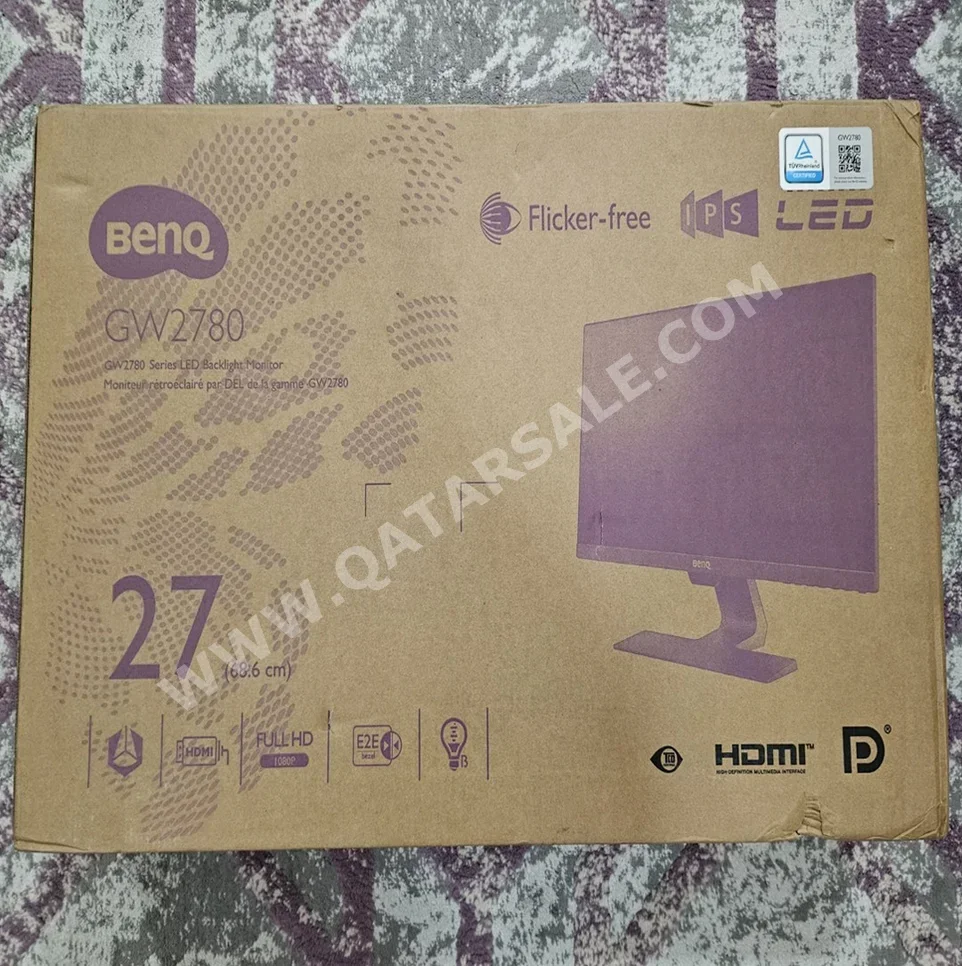 Monitors BenQ /  27 Inch  Black  Warranty