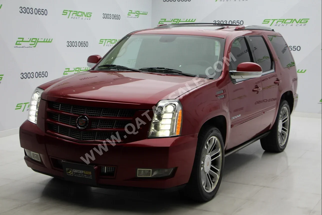 Cadillac  Escalade  Sport Platinum  2013  Automatic  185,000 Km  8 Cylinder  Four Wheel Drive (4WD)  SUV  Maroon