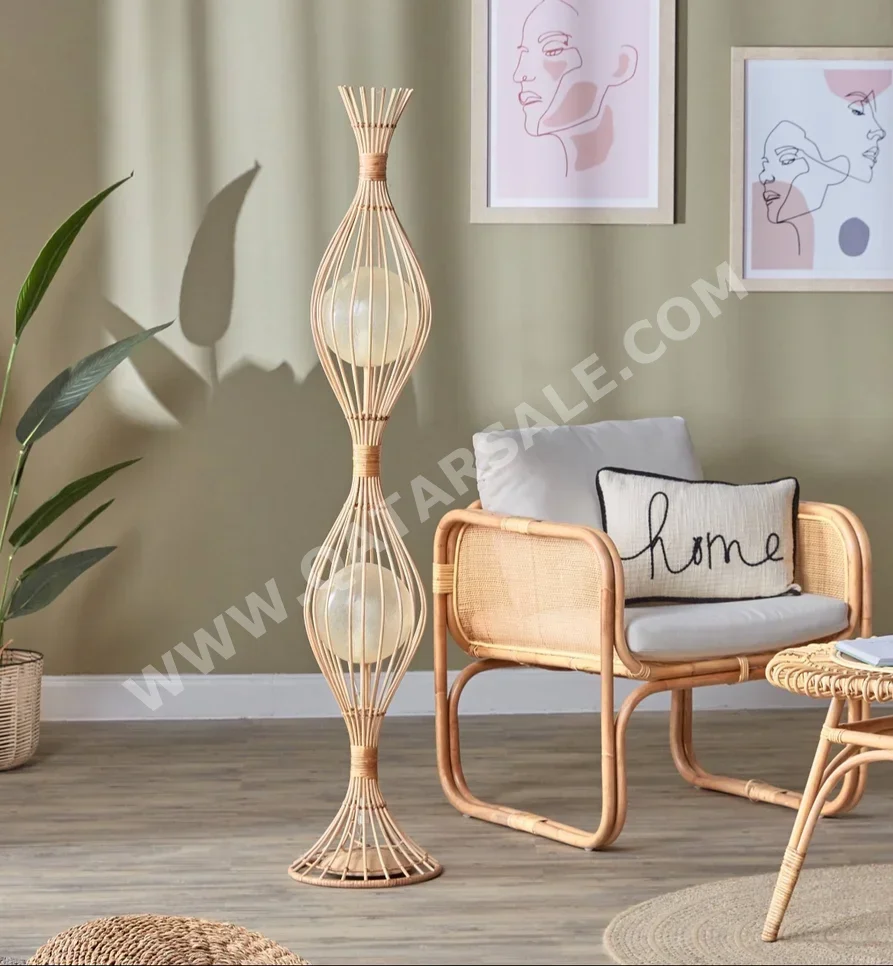 Lighting - Table & Floor Lamps  - Beige