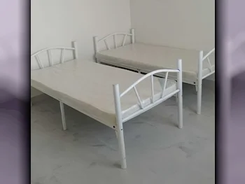 Beds - Single  - White  - Mattress Included