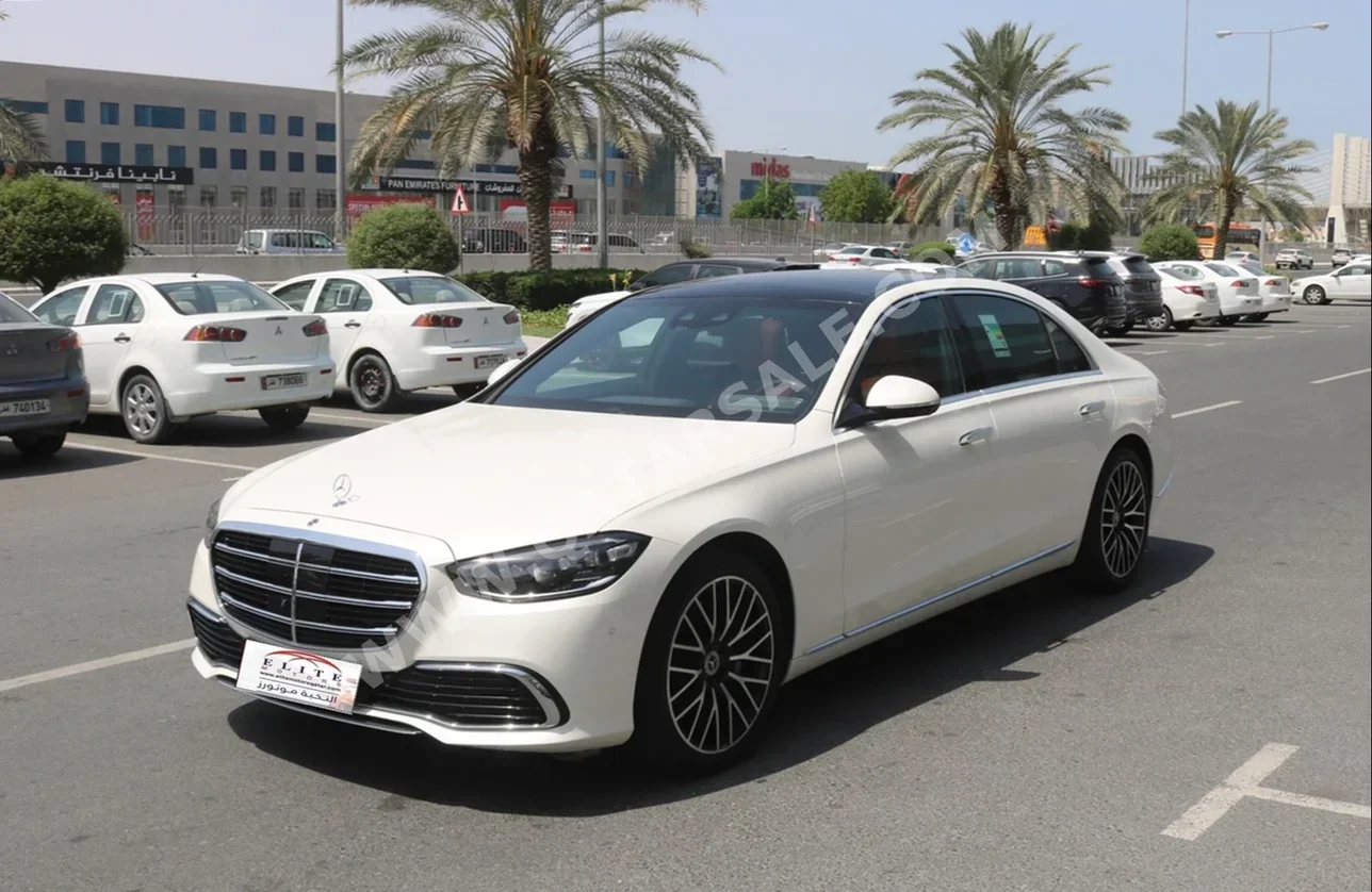 Mercedes-Benz  S-Class  450  2022  Automatic  16,000 Km  6 Cylinder  Rear Wheel Drive (RWD)  Sedan  White  With Warranty