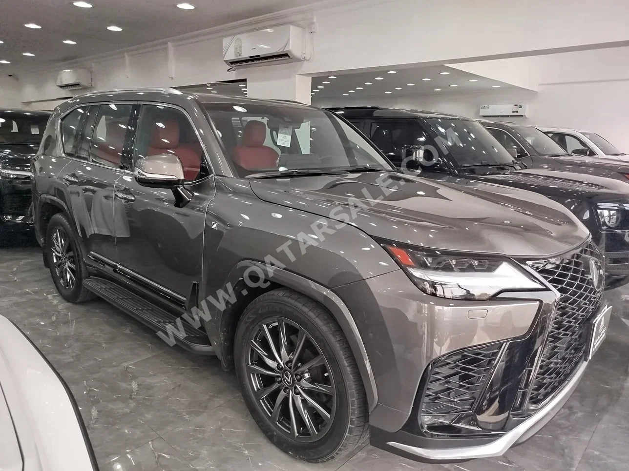 Lexus  LX  600 F Sport  2023  Automatic  28,000 Km  6 Cylinder  Four Wheel Drive (4WD)  SUV  Gray  With Warranty