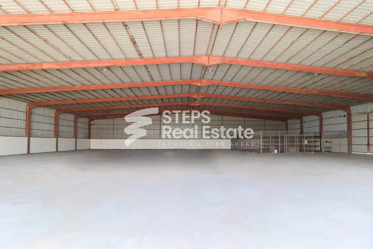 Warehouses & Stores - Al Wakrah  - Barkit Al Awamer  -Area Size: 5000 Square Meter