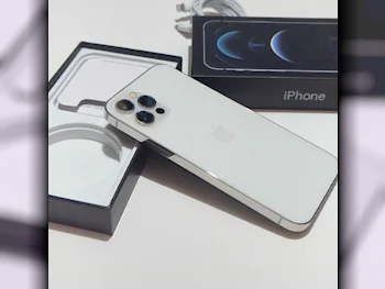 Apple  - iPhone 12  - Pro  - Silver  - 512 GB