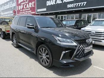 Lexus  LX  570  2018  Automatic  114,000 Km  8 Cylinder  Four Wheel Drive (4WD)  SUV  Black