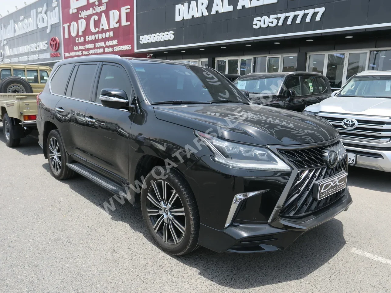 Lexus  LX  570  2018  Automatic  114,000 Km  8 Cylinder  Four Wheel Drive (4WD)  SUV  Black