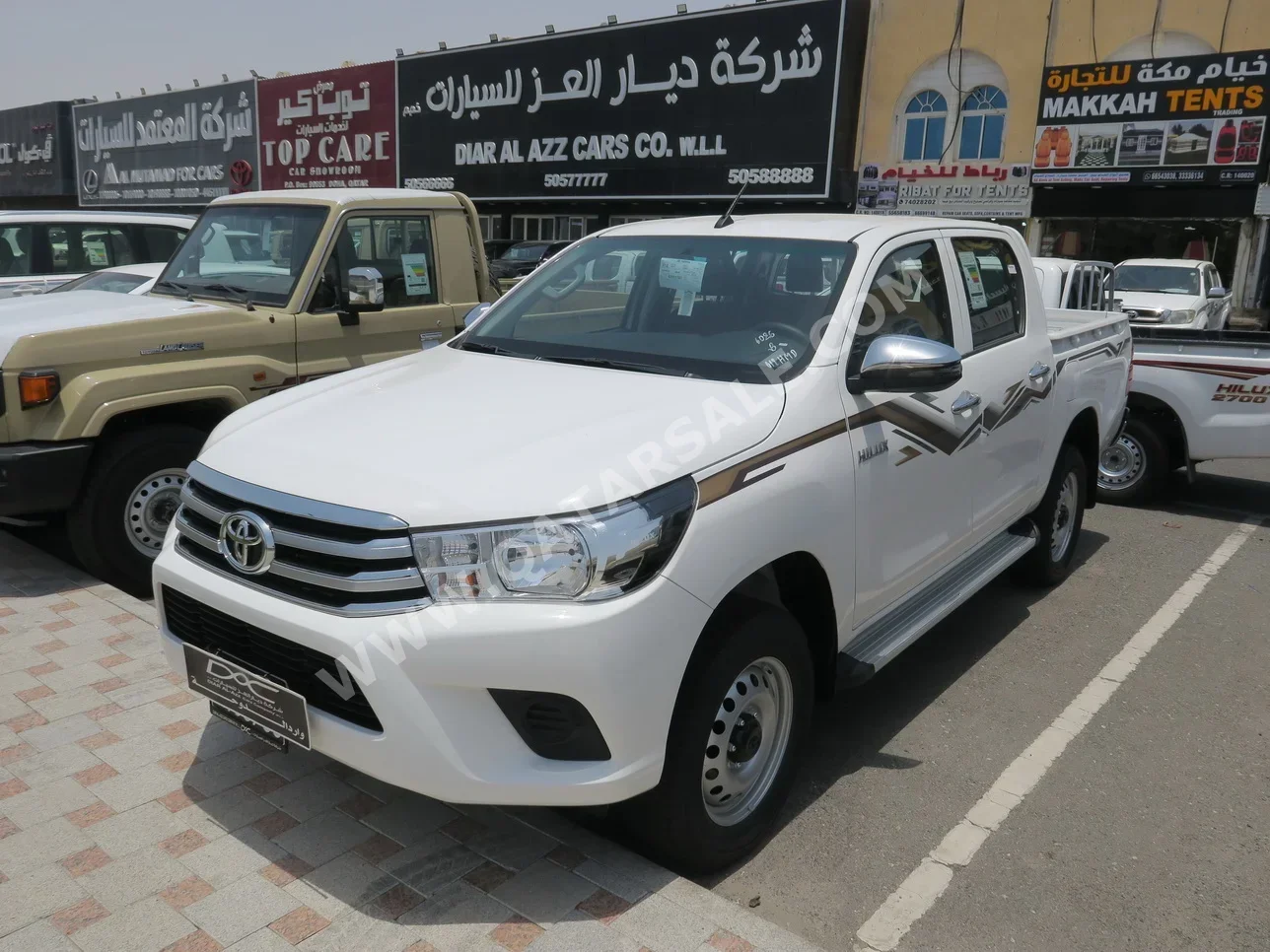 Toyota  Hilux  2024  Automatic  0 Km  4 Cylinder  Four Wheel Drive (4WD)  Pick Up  White  With Warranty