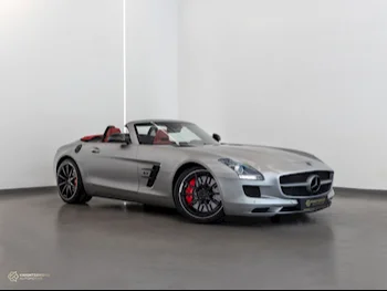Mercedes-Benz  SLS  Roadster  2012  Automatic  8,300 Km  8 Cylinder  Rear Wheel Drive (RWD)  Convertible  Silver
