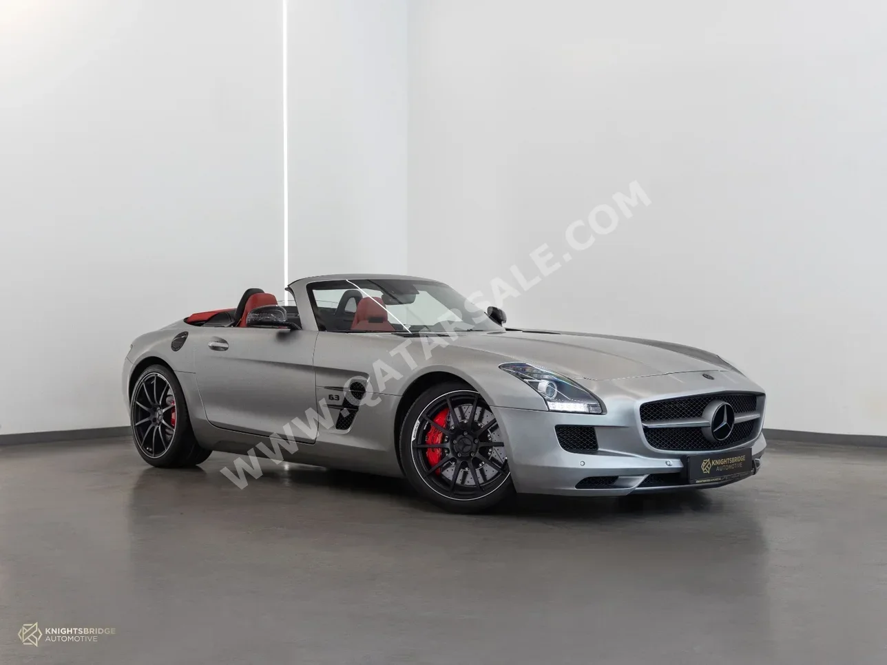  Mercedes-Benz  SLS  Roadster  2012  Automatic  8,300 Km  8 Cylinder  Rear Wheel Drive (RWD)  Convertible  Silver  With Warranty