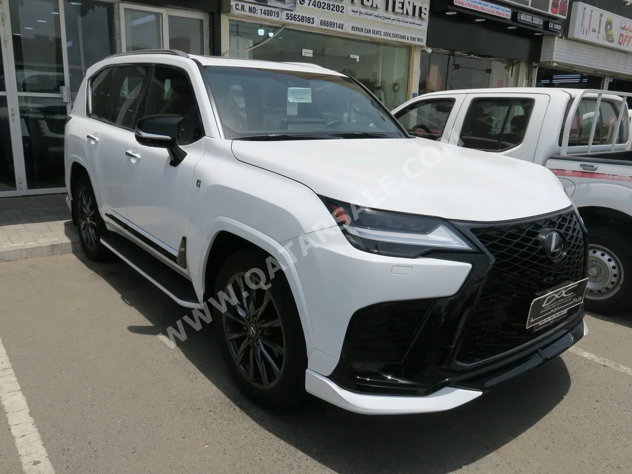 Lexus  LX  600 F Sport  2024  Automatic  4,000 Km  6 Cylinder  Four Wheel Drive (4WD)  SUV  White  With Warranty