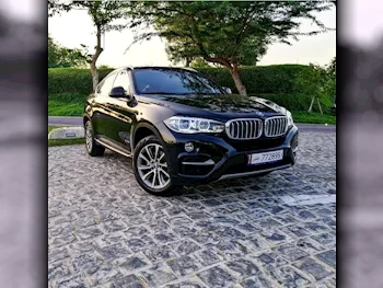 BMW  X-Series  X6  2018  Automatic  92,000 Km  6 Cylinder  Four Wheel Drive (4WD)  SUV  Black