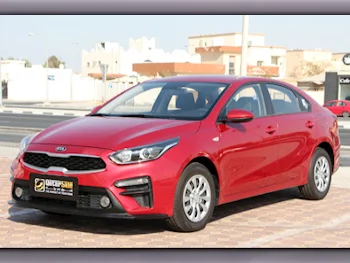 Kia  Cerato  2019  Automatic  57,000 Km  4 Cylinder  Front Wheel Drive (FWD)  Sedan  Red