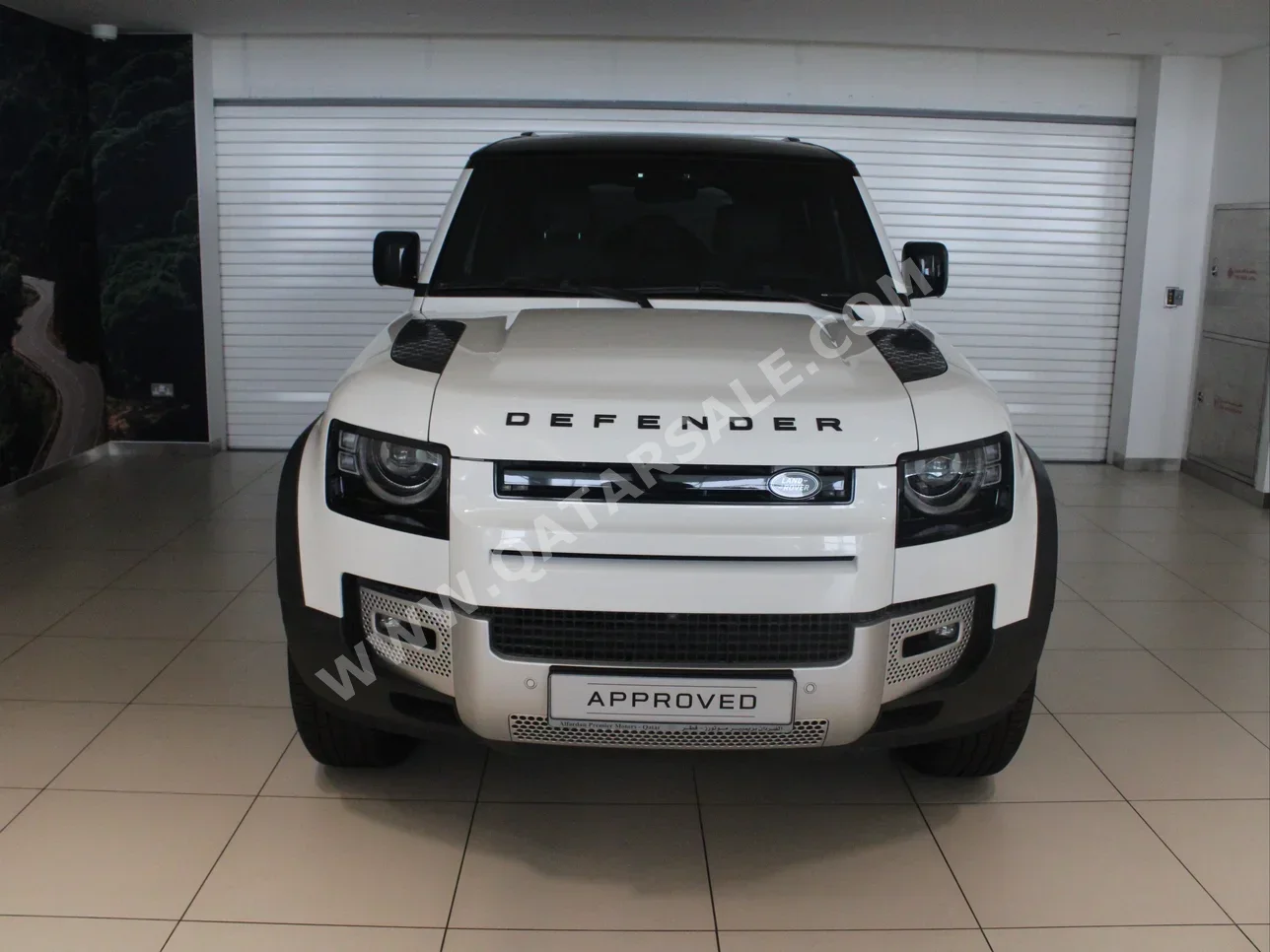 Land Rover  Defender  110 HSE  2021  Automatic  48,454 Km  6 Cylinder  Four Wheel Drive (4WD)  SUV  White  With Warranty