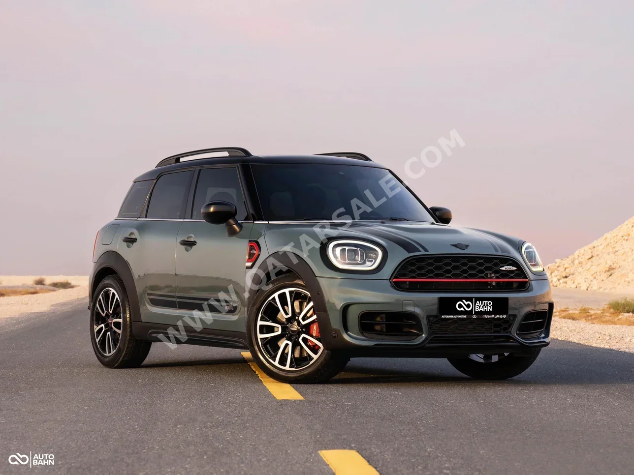 Mini  Cooper  CountryMan JCW  2022  Automatic  35,000 Km  4 Cylinder  All Wheel Drive (AWD)  Hatchback  Green  With Warranty