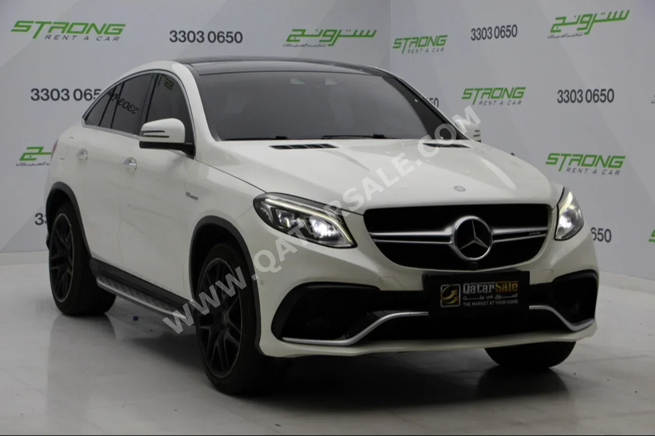  Mercedes-Benz  GLE  63S AMG COUPE  2016  Automatic  125,000 Km  8 Cylinder  Four Wheel Drive (4WD)  SUV  White  With Warranty