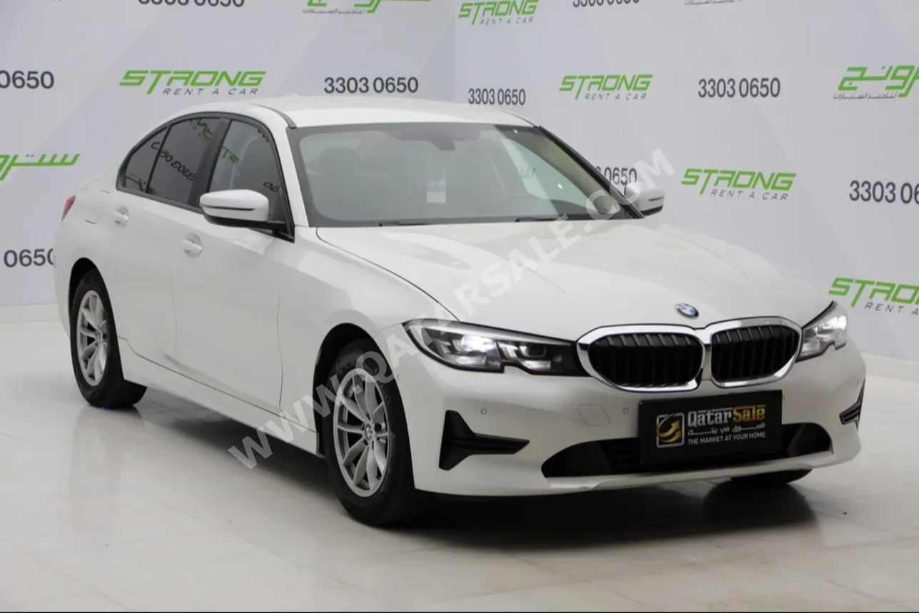 BMW  3-Series  320i  2020  Automatic  84,100 Km  4 Cylinder  Rear Wheel Drive (RWD)  Sedan  White  With Warranty