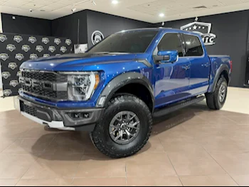Ford  F  150  2022  Automatic  9,900 Km  6 Cylinder  Four Wheel Drive (4WD)  Pick Up  Blue  With Warranty