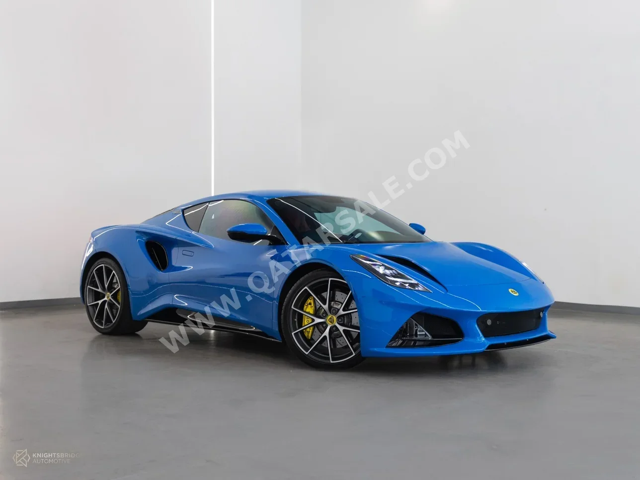 Lotus  Emira  1st Edition  2023  Manual  5,300 Km  4 Cylinder  Rear Wheel Drive (RWD)  Coupe / Sport  Blue  With Warranty