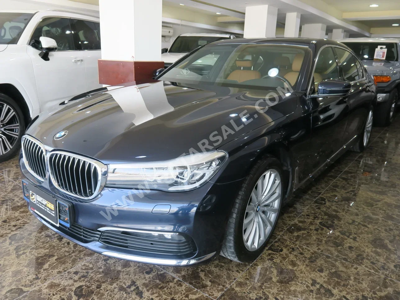 BMW  7-Series  730 Li  2018  Automatic  110,000 Km  6 Cylinder  Rear Wheel Drive (RWD)  Sedan  Dark Blue