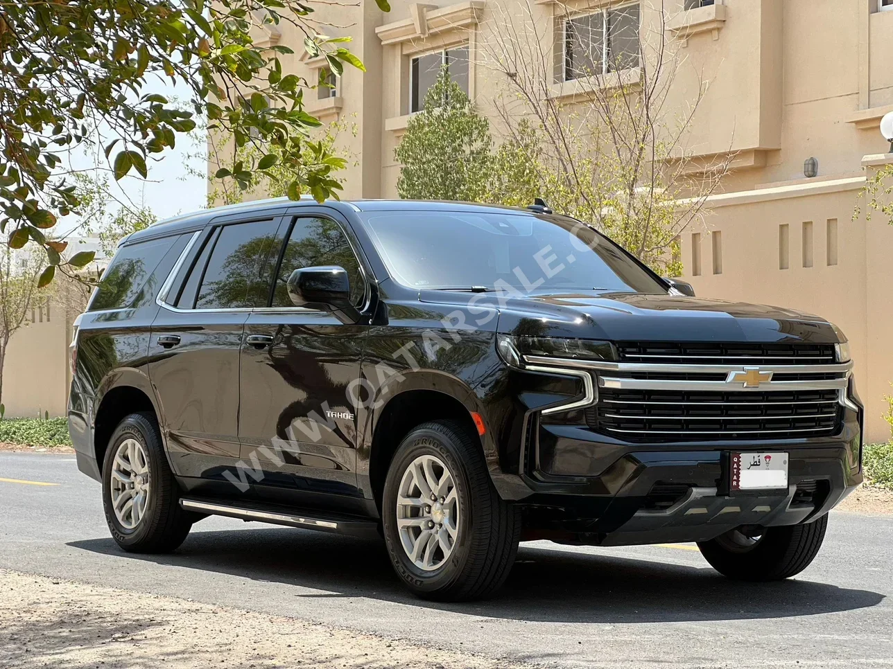 Chevrolet  Tahoe  LT  2021  Automatic  78,000 Km  8 Cylinder  Four Wheel Drive (4WD)  SUV  Black