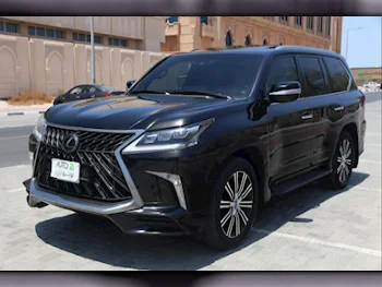 Lexus  LX  570 S  2018  Automatic  207,000 Km  8 Cylinder  Four Wheel Drive (4WD)  SUV  Black