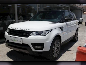 Land Rover  Range Rover  Sport Super charged  2016  Automatic  110,000 Km  8 Cylinder  Four Wheel Drive (4WD)  SUV  White