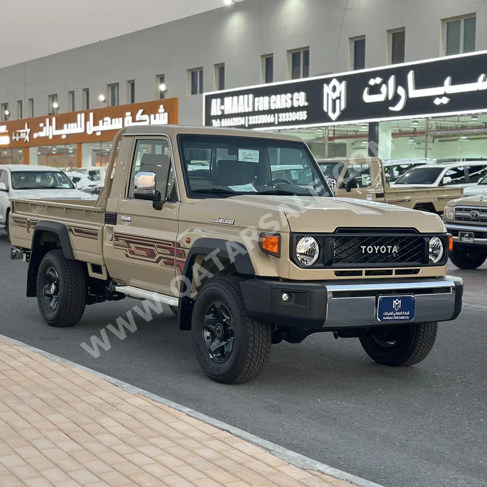 Toyota  Land Cruiser  LX  2024  Manual  0 Km  6 Cylinder  Four Wheel Drive (4WD)  Pick Up  Beige  With Warranty