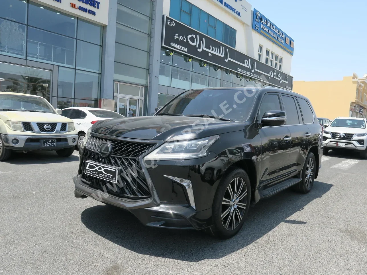 Lexus  LX  570  2018  Automatic  114,000 Km  8 Cylinder  Four Wheel Drive (4WD)  SUV  Black