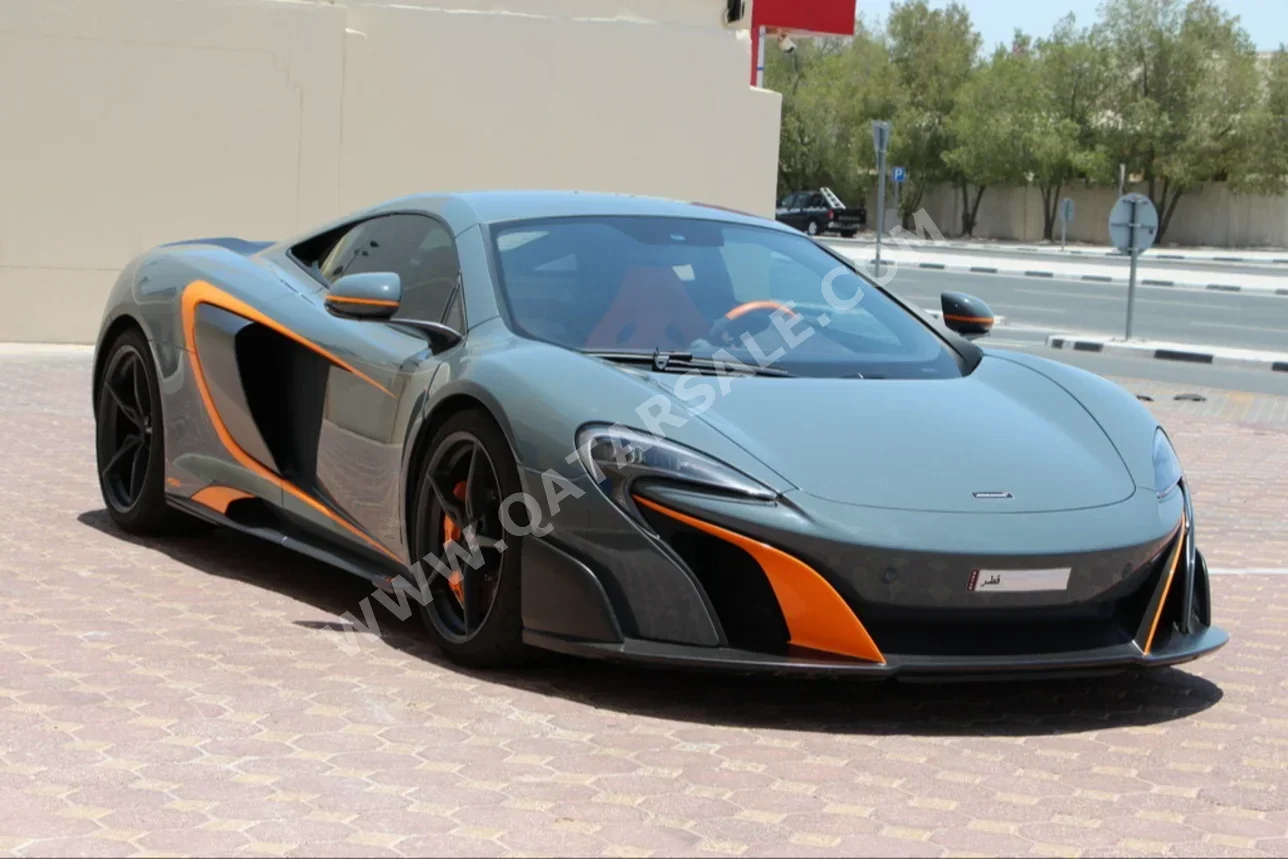 Mclaren  675 LT  2016  Automatic  1,850 Km  8 Cylinder  Rear Wheel Drive (RWD)  Coupe / Sport  Gray Nardo