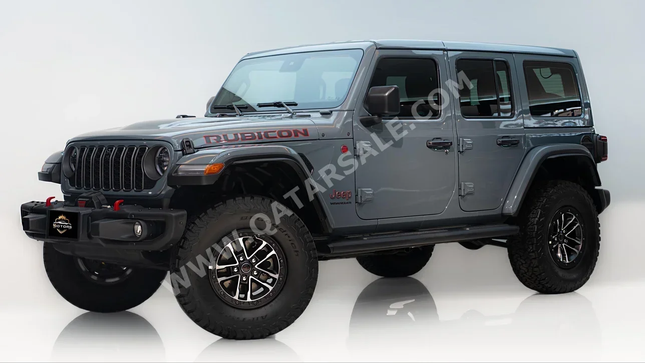 Jeep  Wrangler  Rubicon  2024  Automatic  0 Km  6 Cylinder  Four Wheel Drive (4WD)  SUV  Gray  With Warranty