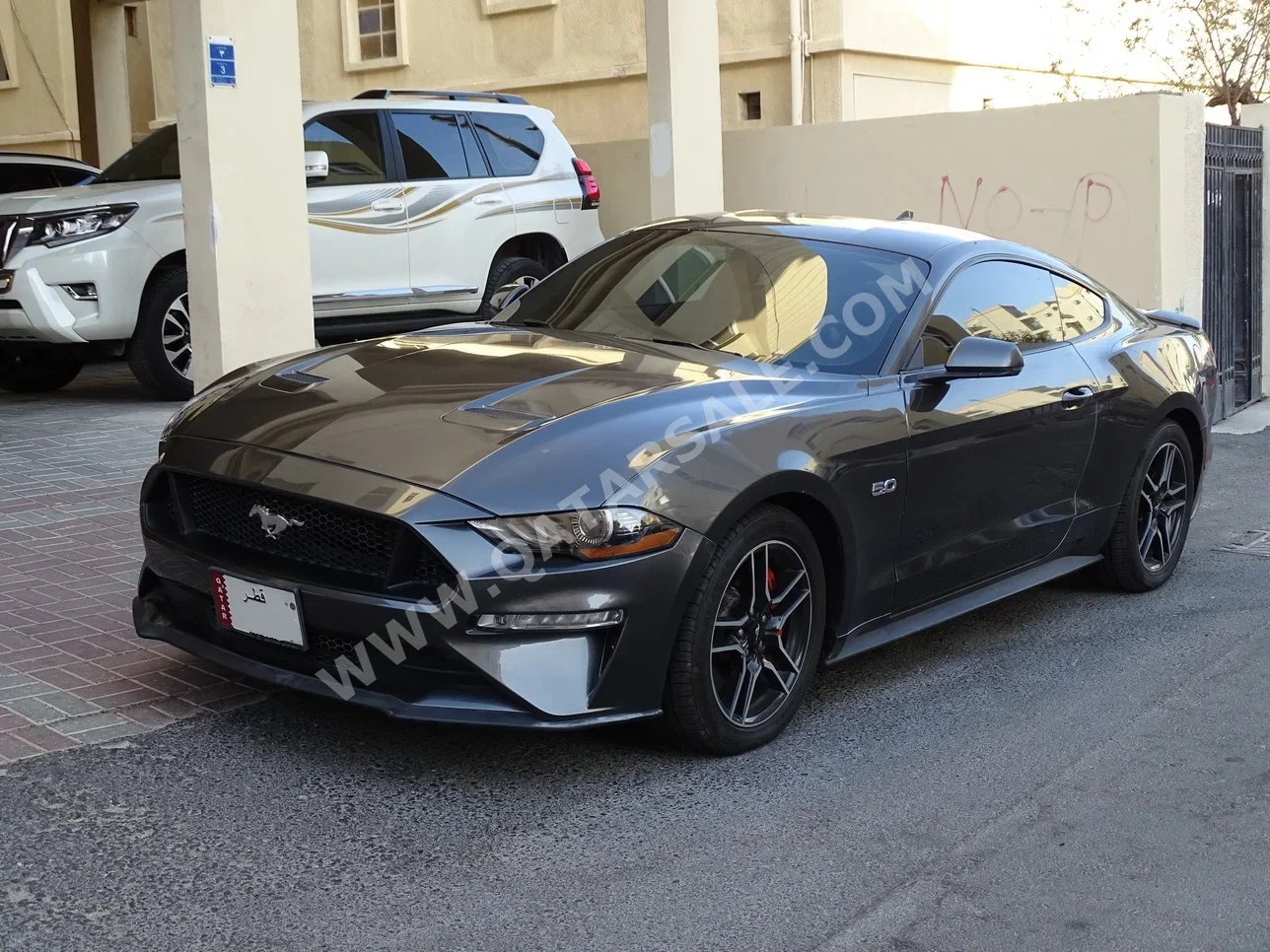 Ford  Mustang  GT  2020  Automatic  104,000 Km  8 Cylinder  Rear Wheel Drive (RWD)  Coupe / Sport  Gray