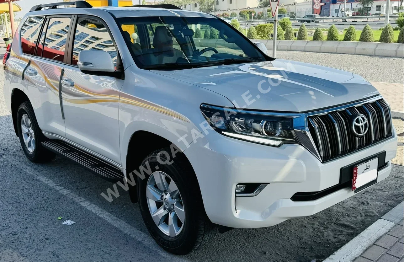Toyota Prado TXL White 2019 For Sale in QAR
