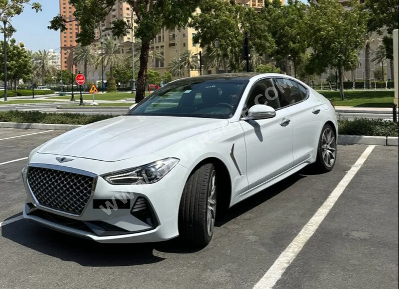 Genesis  G70  2019  Automatic  54,000 Km  4 Cylinder  Rear Wheel Drive (RWD)  Sedan  Gray