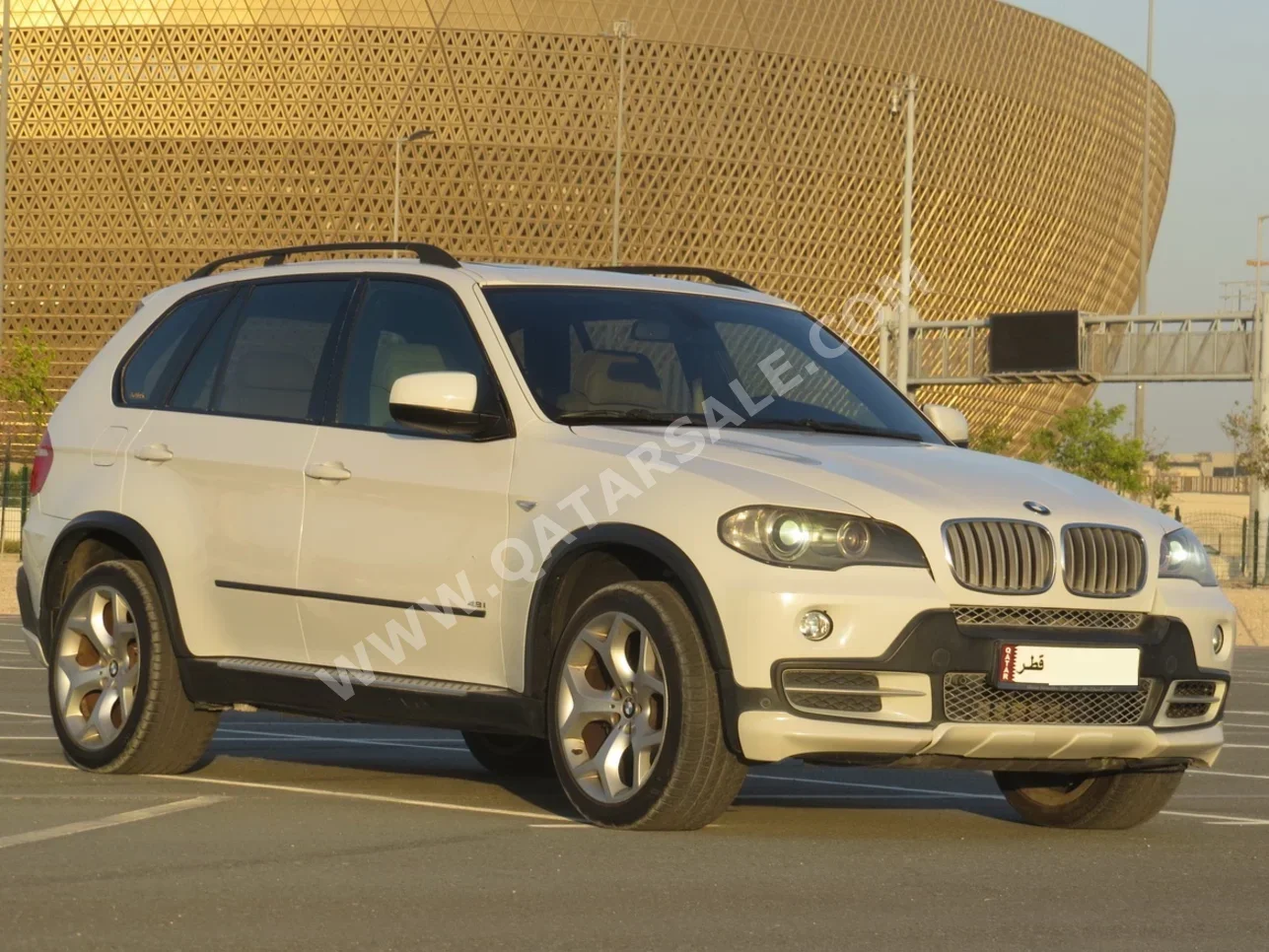 BMW  X-Series  X5  2008  Automatic  190,000 Km  8 Cylinder  Four Wheel Drive (4WD)  SUV  White