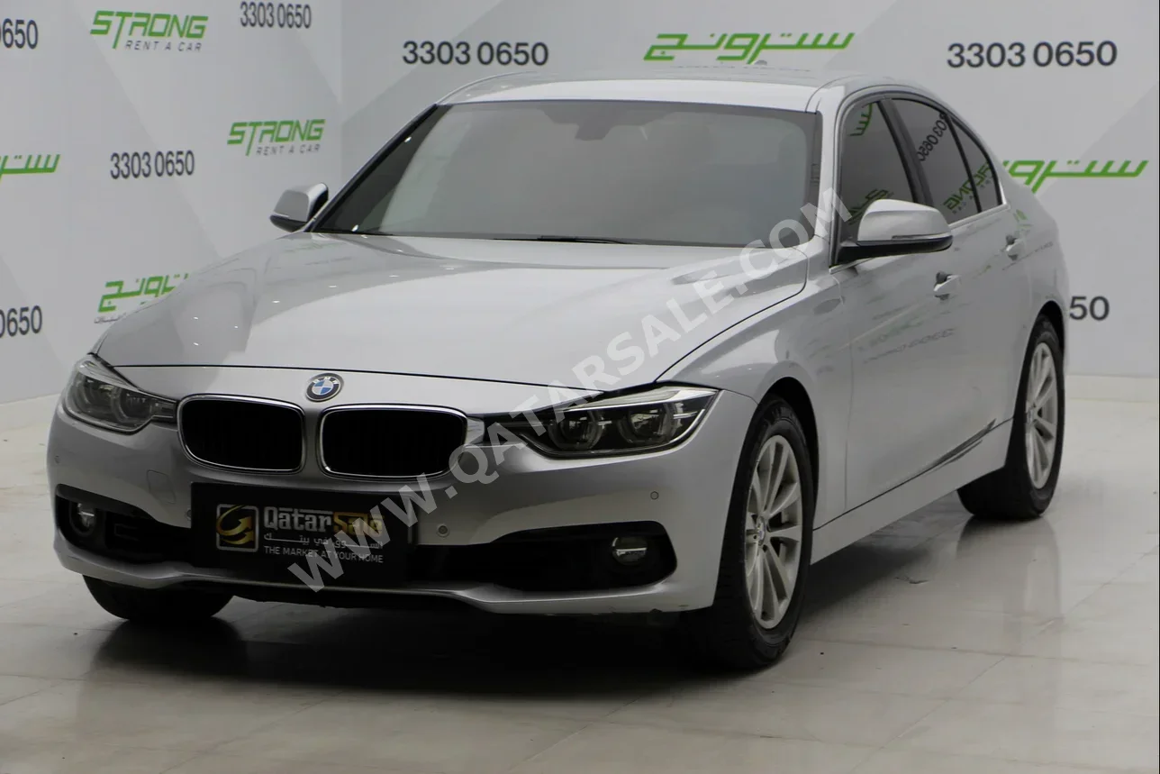 BMW  3-Series  318i  2018  Automatic  76,000 Km  3 Cylinder  Rear Wheel Drive (RWD)  Sedan  Silver  With Warranty