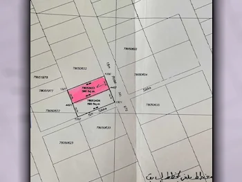 Lands For Sale in Al Shamal  - Abo Dhalouf  -Area Size 590 Square Meter