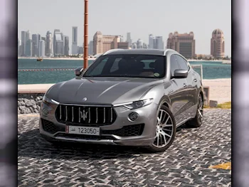 Maserati  Levante  2018  Automatic  77,000 Km  6 Cylinder  All Wheel Drive (AWD)  SUV  Silver