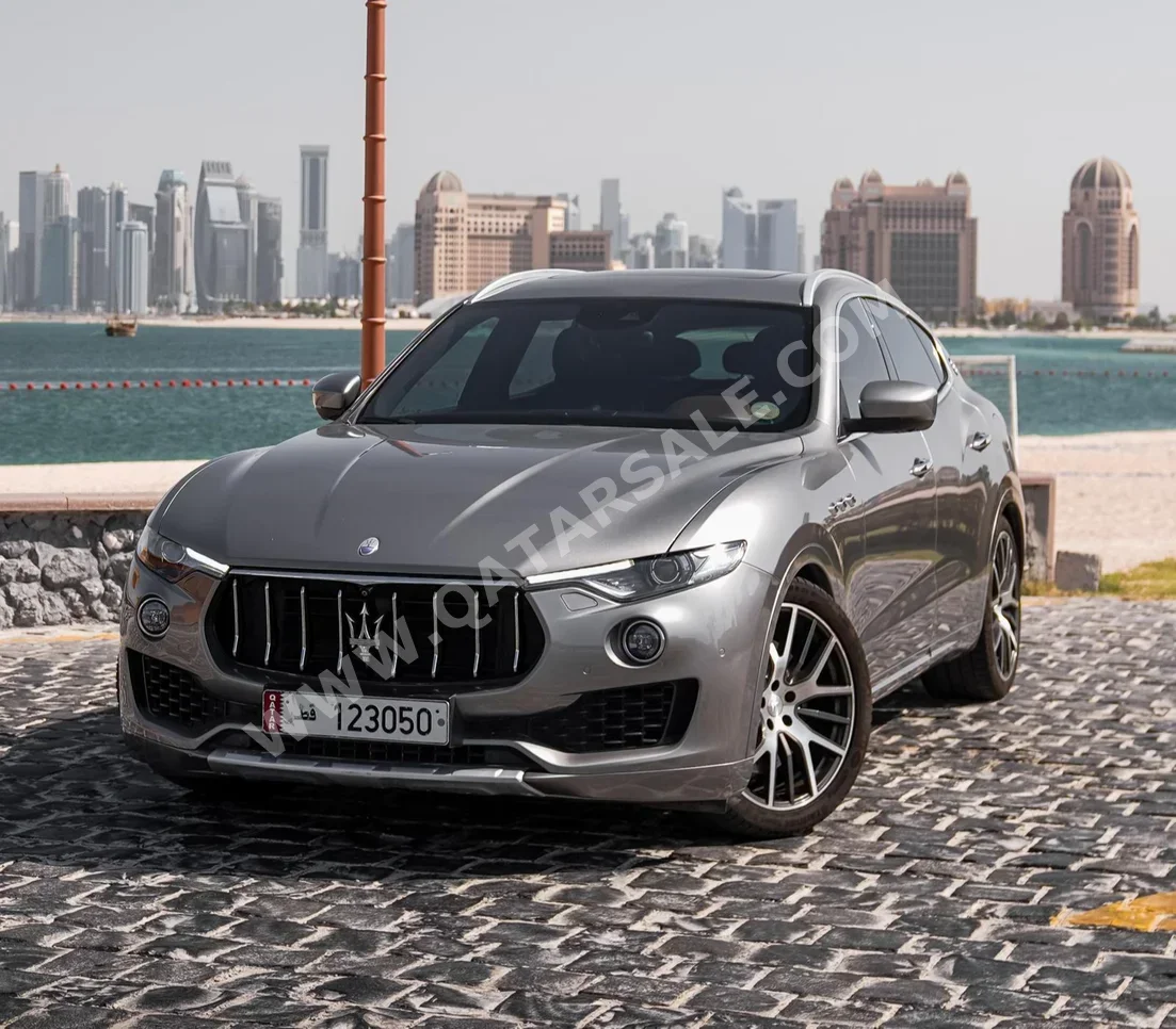 Maserati  Levante  2018  Automatic  77,000 Km  6 Cylinder  All Wheel Drive (AWD)  SUV  Silver