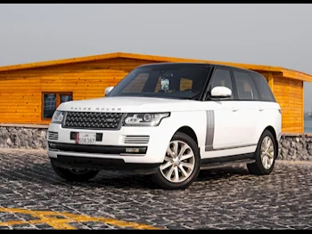 Land Rover  Range Rover  Vogue  2015  Automatic  123,000 Km  8 Cylinder  Four Wheel Drive (4WD)  SUV  White