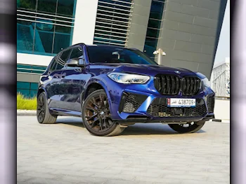 BMW  X-Series  X5 M  2020  Automatic  49,000 Km  8 Cylinder  Four Wheel Drive (4WD)  SUV  Blue
