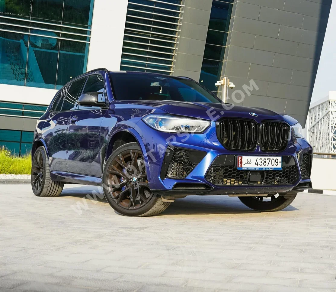 BMW  X-Series  X5 M  2020  Automatic  49,000 Km  8 Cylinder  Four Wheel Drive (4WD)  SUV  Blue