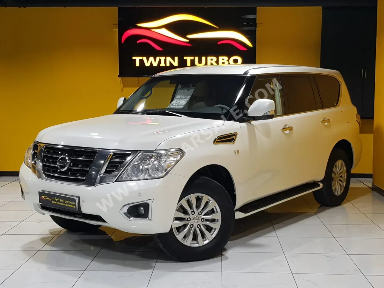 Nissan  Patrol  SE  2016  Automatic  204,000 Km  8 Cylinder  Four Wheel Drive (4WD)  SUV  White