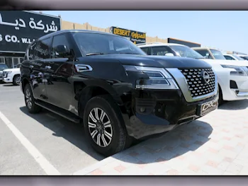 Nissan  Patrol  SE  2022  Automatic  73,000 Km  6 Cylinder  Four Wheel Drive (4WD)  SUV  Black  With Warranty